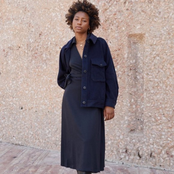 UNIQLO:C - Blue Oversized Jacket - Size L - Picture 4 of 12